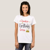 Cooking Casting Crew Frohe Weihnachtsbaum Xmas T-Shirt (Vorne ganz)