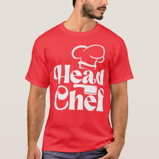 Cooking Cook Kitchen Head Koch Koch T-Shirt