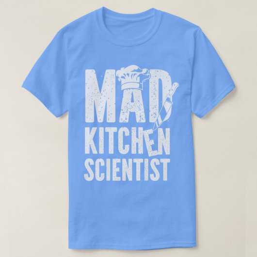 Cooking Cook Kitchen Koch Mad Kitchen Scientist T-Shirt (Design vorne)