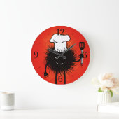 Cooking Evil Creative Halloween Große Wanduhr (Zuhause)