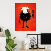 Cooking Evil Creative Halloween Poster (Heimbüro)