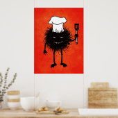 Cooking Evil Creative Halloween Poster (Küche)