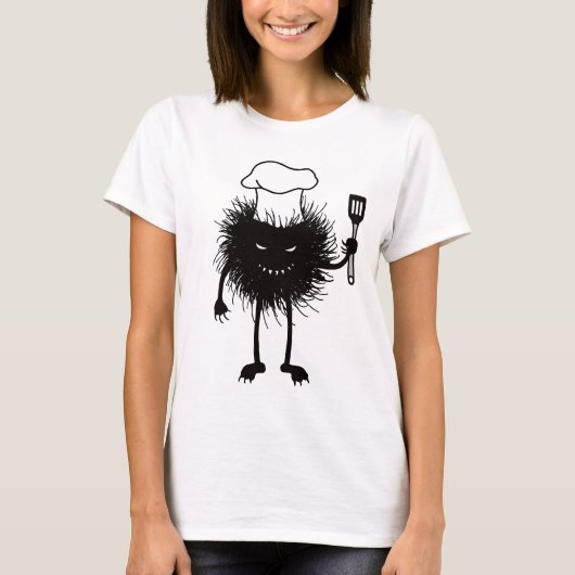 Cooking Evil Creative Halloween T-Shirt (Vorderseite)