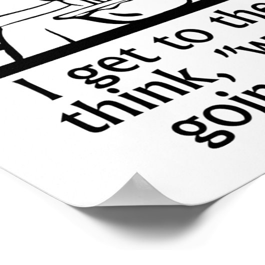 Cooking Fiktion Funny Poster (Ecke)