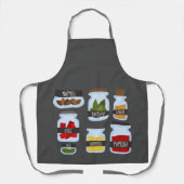 Cooking Gewürze bunt funky Schürze (Vorderseite)