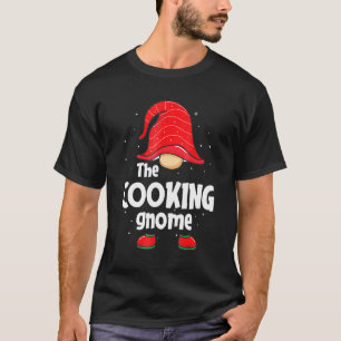 Cooking Gnome Weihnachten Matching Familie Pajama T-Shirt