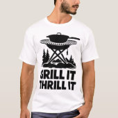 Cooking Grillabenteuer Design T-Shirt (Vorderseite)