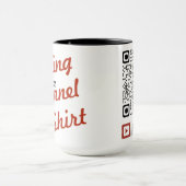 Cooking In A Flannel Shirt Tasse (Zentrum)