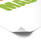 Cooking Is Love Made Vue Poster (Ecke)