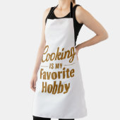 Cooking Is My Favorite Hobby Culinary Passion Schürze (InSitu)