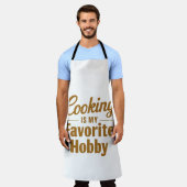 Cooking Is My Favorite Hobby Culinary Passion Schürze (Getragen)