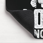 Cooking Is My Love Language Funny Chef Quote  Mousepad (Ecke)