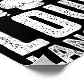 Cooking Is My Love Language Funny Chef Quote  Poster (Ecke)