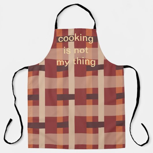 Cooking is not my thing. schürze (Vorderseite)
