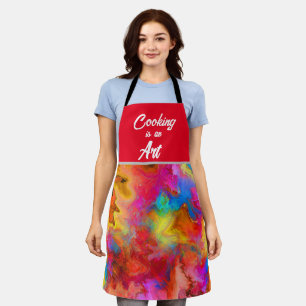 COOKING IST EIN KUNSTRAINBOW SCHÜRZE