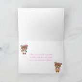 Cooking Koch Bear Party Karte (Innenseite)