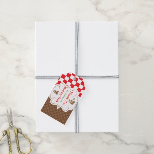 Cooking Koch Bears Vielen Dank Geschenkanhänger (Mit Garn)