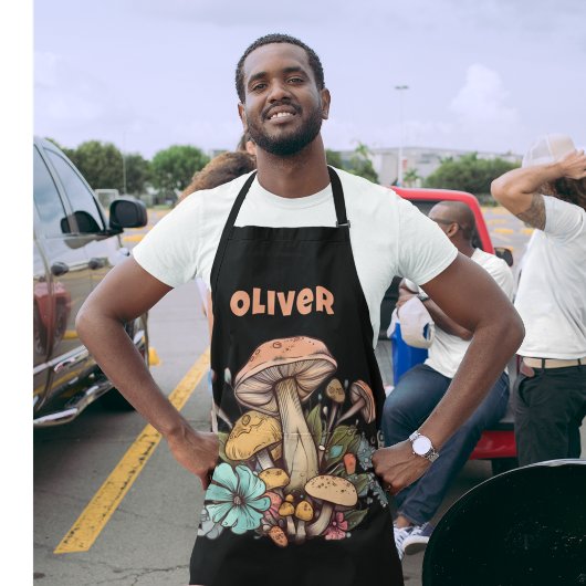 Cooking Koch Mushroom Schürze