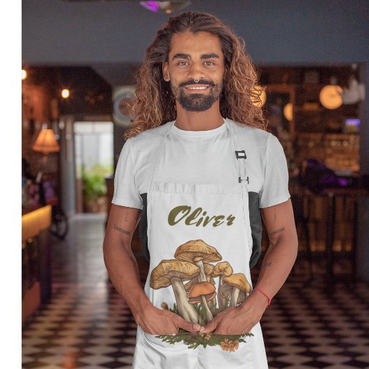 Cooking Koch Mushroom Schürze