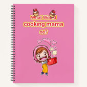 Cooking Mama Spiral Notebook Notizblock (Vorderseite)
