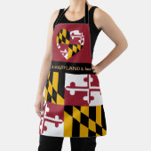 Cooking Maryland & Maryland Flag USA Köche Küche Schürze (InSitu)