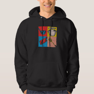 Cooking Meal Hobby Cook Gourmet Food Pop Art Koch Hoodie