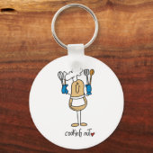 Cooking Nut T-shirts and Gifts Schlüsselanhänger (Vorderseite)