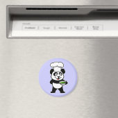 Cooking Panda Magnet (In Situ (Geschirrspüler))