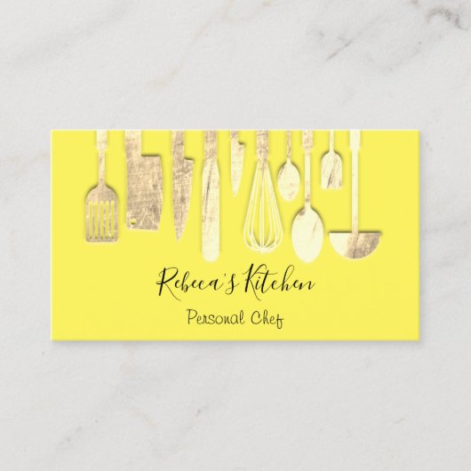 Cooking Personal Koch Restaurant Catering Red Lux Visitenkarte (Vorderseite)