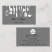 Cooking Personal Koch Restaurant Catering Services Visitenkarte (Vorne/Hinten)