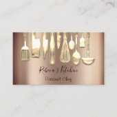 Cooking Personal Koch Restaurant Visitenkarte (Vorderseite)