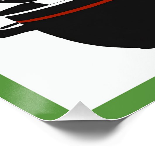 Cooking Quartet Glossy Poster (Ecke)