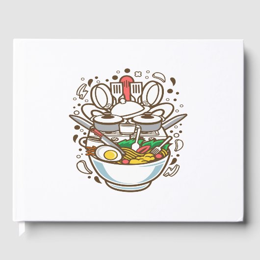 Cooking Ramen Gästebuch (Vorderseite)