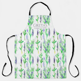 Cooking Restaurant Café Lavender Blume Schürze