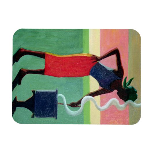 Cooking Rice 2001 Magnet (Horizontal)