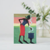 Cooking Rice 2001 Postkarte (Stehend Vorderseite)