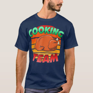 Cooking Team Erntedank Dinner Cooking Games Chat T-Shirt