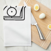 Cooking the Books - Funny Accounting Pun Geschirrtuch (Viertel Falte)