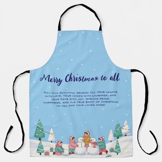 Cooking Up Christmas Magic Schürze (Vorderseite)