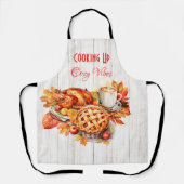 Cooking Up Cosy Vibes - Erntedank Schürze (Vorderseite)