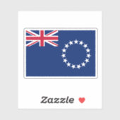 Cookinseln Aufkleber (Blatt)