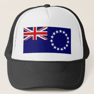 Cookinseln-Flagge Truckerkappe
