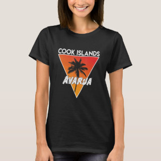 Cookinseln mit sonnigen Farben T-Shirt