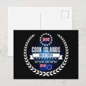 Cookinseln Postkarte (Vorne/Hinten)