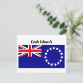 Cookinseln Postkarte (Stehend Vorderseite)