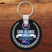 Cookinseln Schlüsselanhänger (Vorderseite)