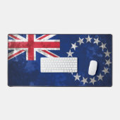 Cookinseln Schreibtischunterlage (Tastatur & Maus)