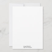 Cookout-Einladung im Freien Einladung (Rückseite)