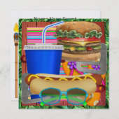 Cookout - GRILLEN - Keine Bierversion! SRF Einladung (Vorne/Hinten)