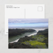 Cook's Chasm, Cape Perpetua, OR Postkarte (Vorne/Hinten)